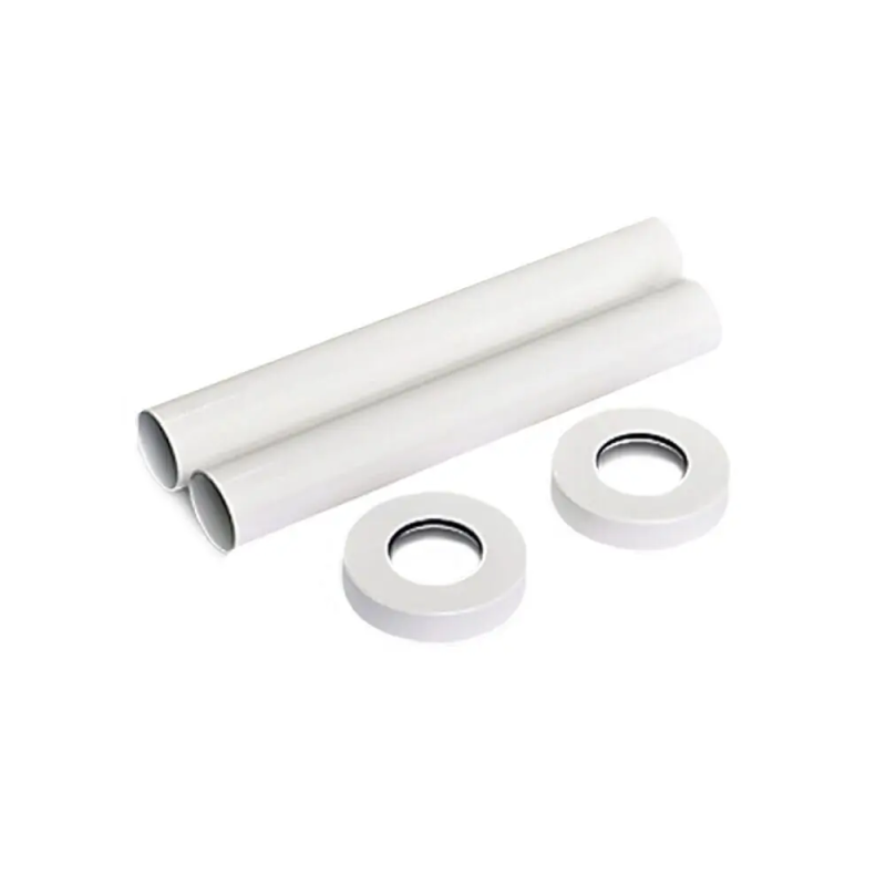 Комплект декоративных трубок SR Rubinetterie 160хD 18-20-1/2" цвет белый