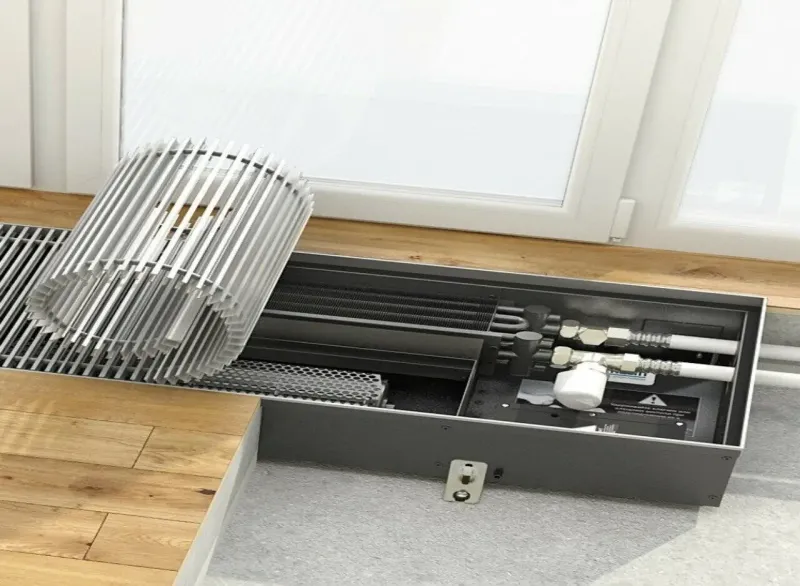 Встраиваемый в пол конвектор Varmann QthermHK Mini QHKM 190.90.900 RR U EV1