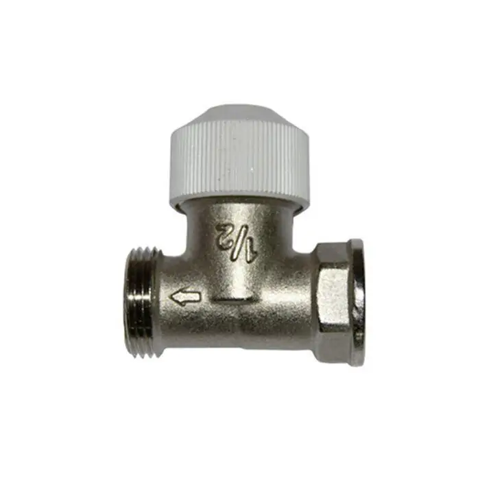 Вентиль SR Rubinetterie прямой ВР-НР 1/2"х3/4", термостатический, без хвостовика