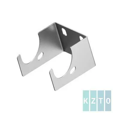 Кронштейн КР2С 2-50 Нерж (вылет 50 мм): кронштейн, дюбели и шурупы