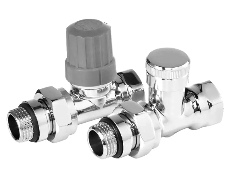 Набор термостатический для радиатора прямой ROYAL THERMO Design 1/2 Click (Хром)