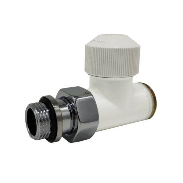 Прямой клапан SR Rubinetterie Tondera термостатический 1/2"х3/4" Е, цвет белый