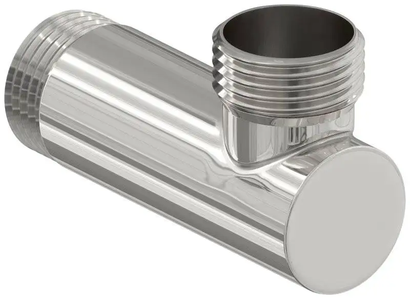 Уголок н/ж "СУНЕРЖА" G 1" нар.р. L-93 мм / G 1" нар.р. L-30.5 мм (Без покрытия)