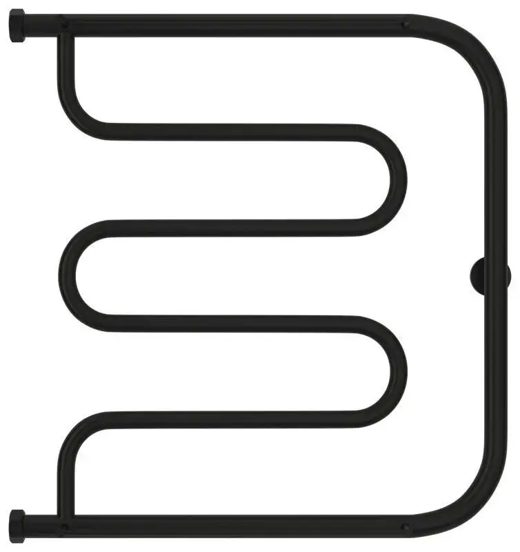 ВПС Сунержа Сунержа "Лира+" 2П 600х600 Н. Г. 1" (Матовый чёрный)