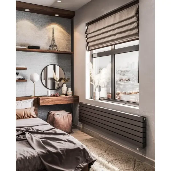 Стальной горизонтальный радиатор отопления Warmmet Power 60H высотой 300 мм