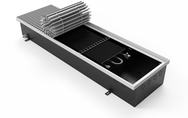 ВКВ.150.300.700.4ТГ.24. Конвектор Vitron с принудительной конвекцией 24В (глубина 150 мм, ширина 300 мм, длина 700 мм)