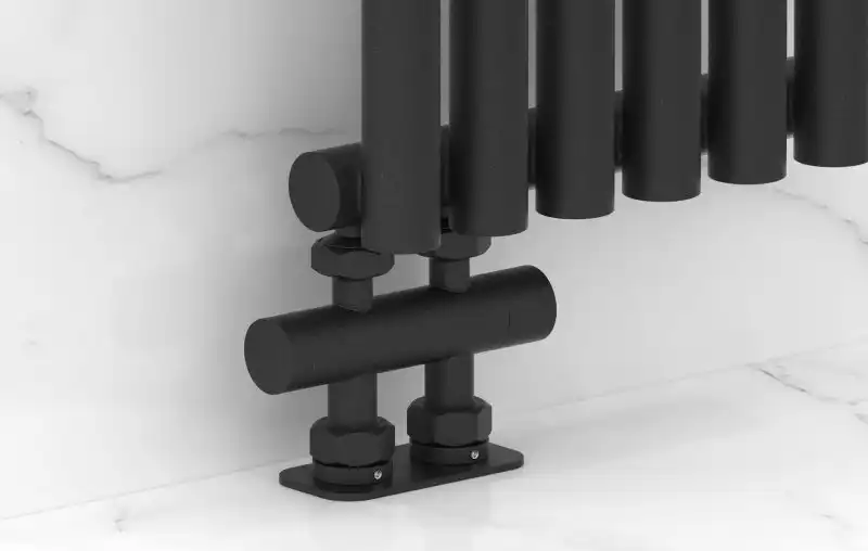 Вентиль 2х3/4" прямой скрытый-скрытый EU50 (МУАР Темный Титан (РЕ-64))