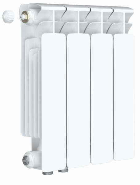 Биметаллический радиатор RIFAR BASE VENTIL B350 высотой 415 мм