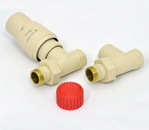 Комплект проходной VARIO TERM Royal c термоголовкой Prestige (структурный песочный)