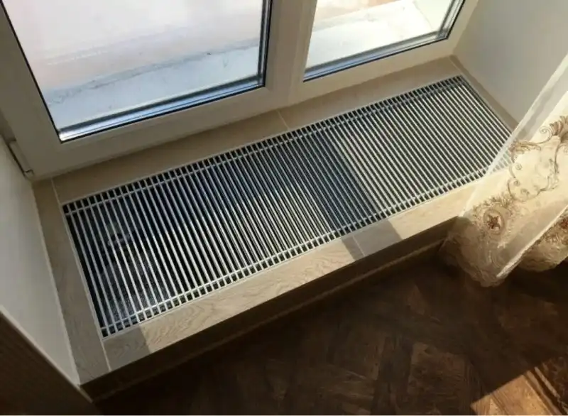 Встраиваемый в пол конвектор Varmann QthermHK QHK2 310,130,1400 RR U EV1