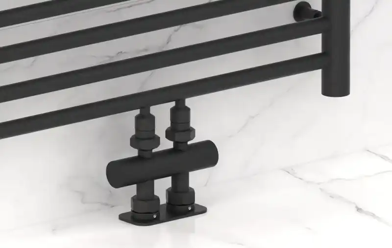 Вентиль 2х1/2" прямой скрытый-скрытый EU50 (МУАР Темный Титан (РЕ-64))