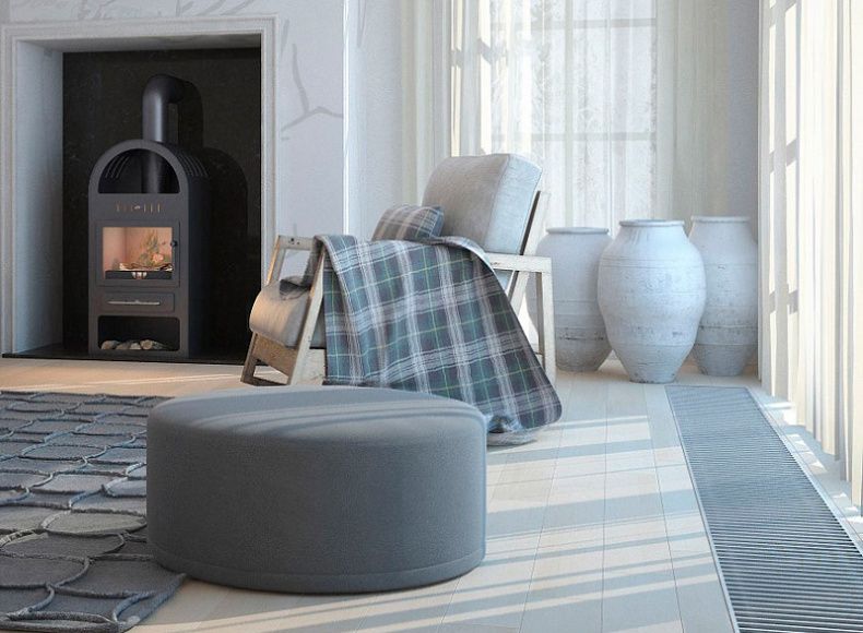 Конвектор внутрипольный Itermic ITTZ.075.200.600