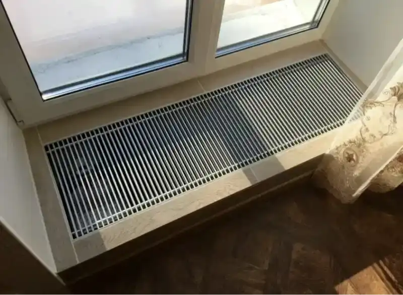 Встраиваемый в пол конвектор Varmann Qtherm Slim QS 105,150,900 RR U EV1