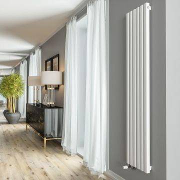 Радиатор GUARDO RETTA  4P-1800-4 BK-VER белый матовый